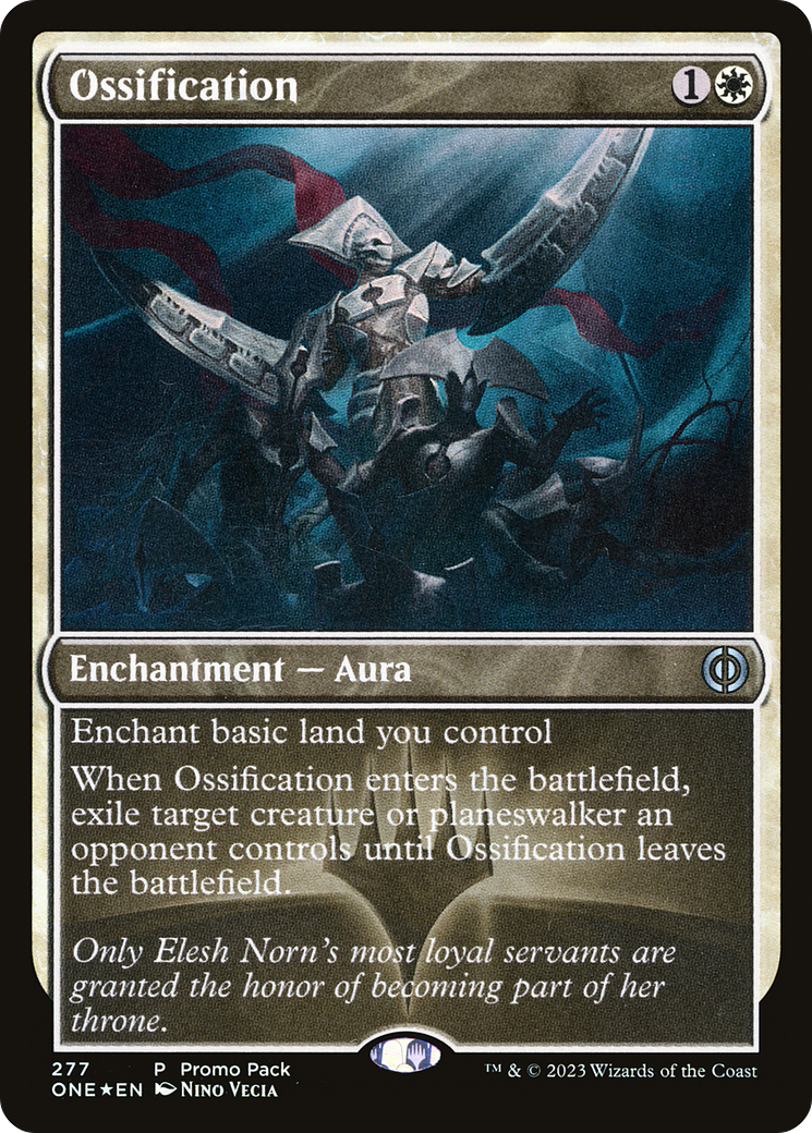 Ossification (Promo Pack) [Phyrexia: All Will Be One Promos] | Gaming Infinity