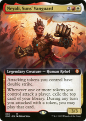 Neyali, Suns' Vanguard (Extended Art) [Phyrexia: All Will Be One Commander] | Gaming Infinity