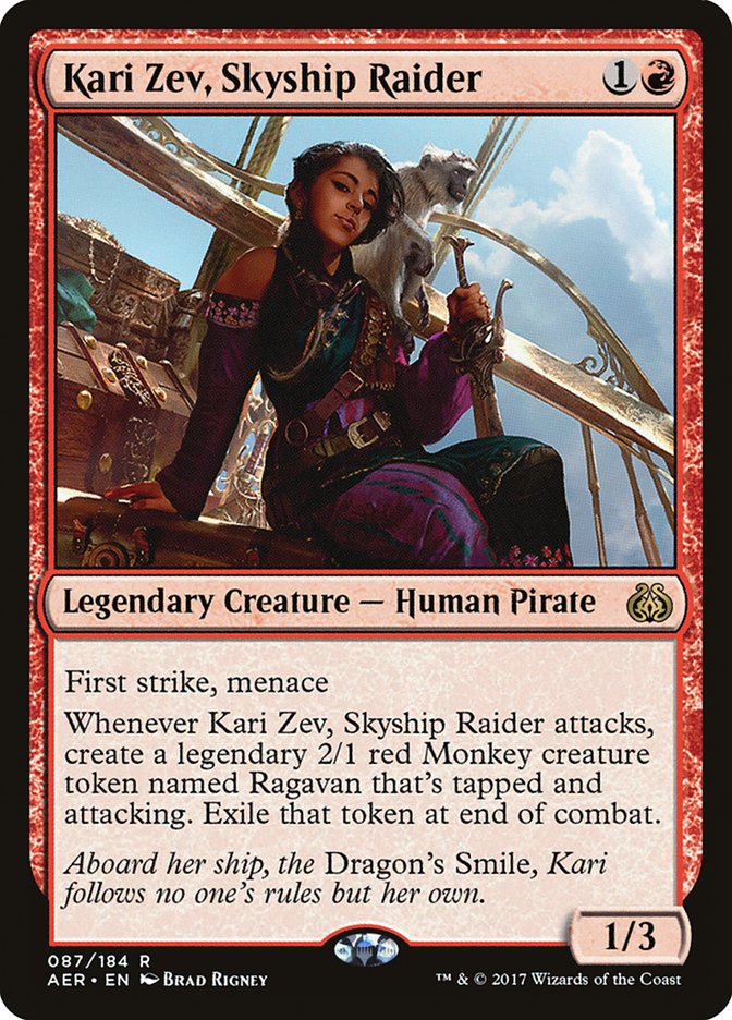 Kari Zev, Skyship Raider [Aether Revolt] | Gaming Infinity