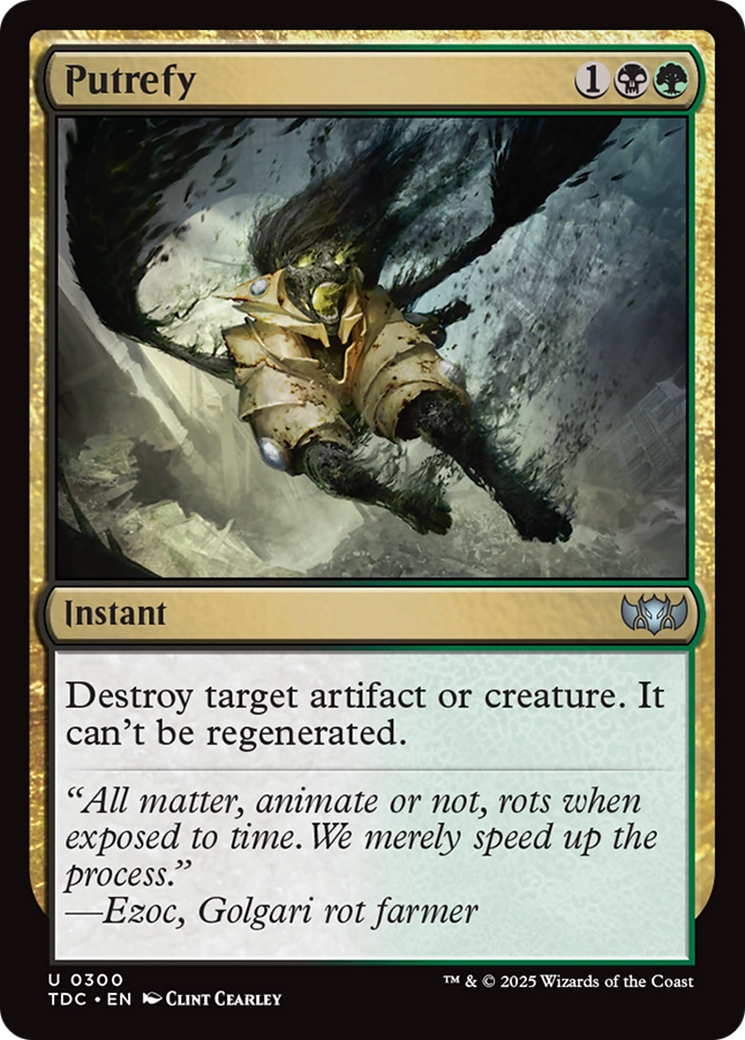 Putrefy [Tarkir: Dragonstorm Commander] | Gaming Infinity