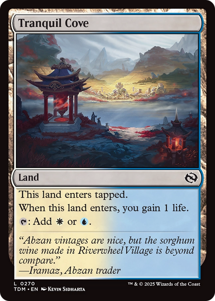 Tranquil Cove [Tarkir: Dragonstorm] | Gaming Infinity