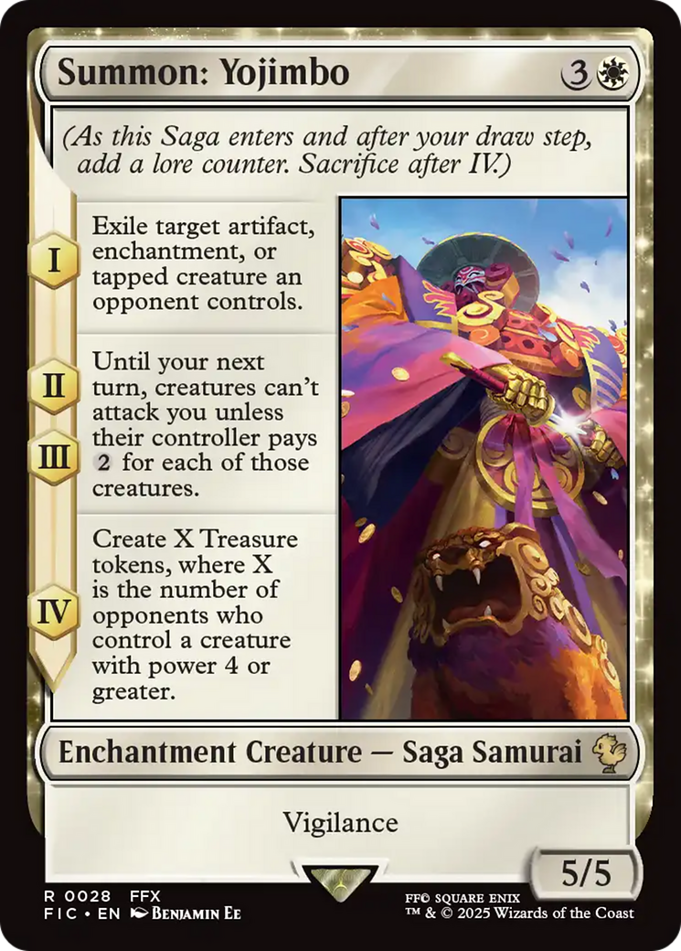 Summon: Yojimbo [FINAL FANTASY Commander] | Gaming Infinity