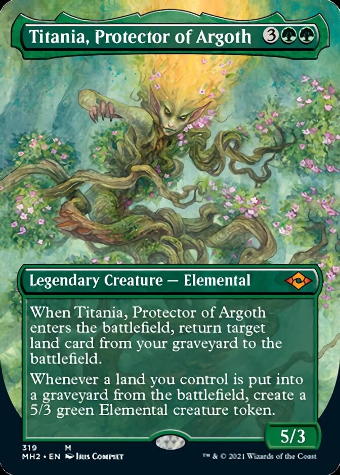 Titania, Protector of Argoth (Borderless Alternate Art) [Modern Horizons 2] | Gaming Infinity