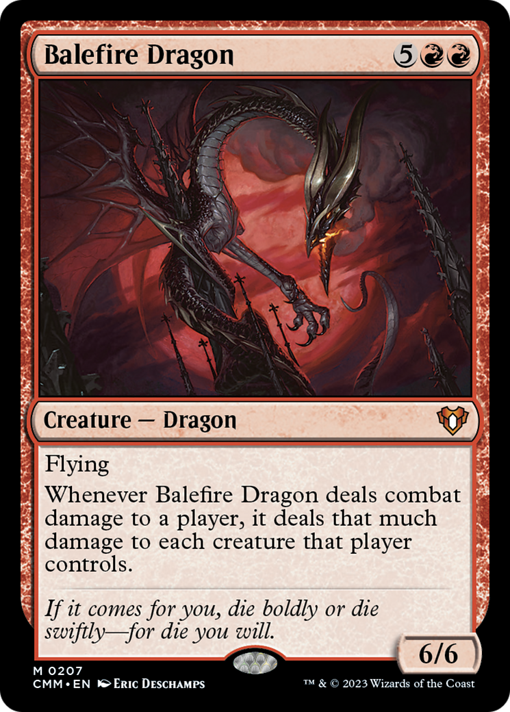 Balefire Dragon [Commander Masters] | Gaming Infinity