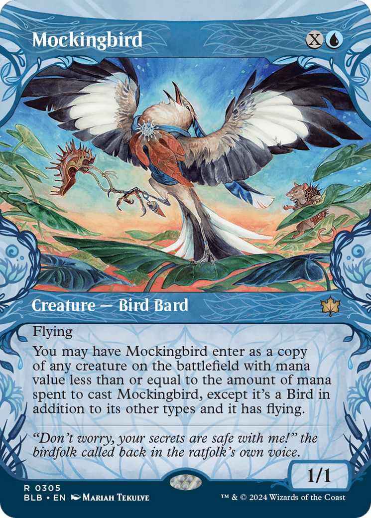 Mockingbird (Showcase) [Bloomburrow] | Gaming Infinity