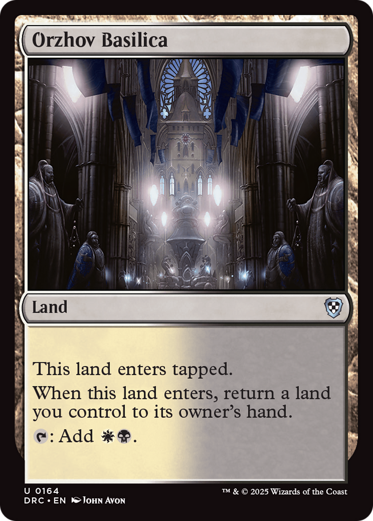 Orzhov Basilica [Aetherdrift Commander] | Gaming Infinity