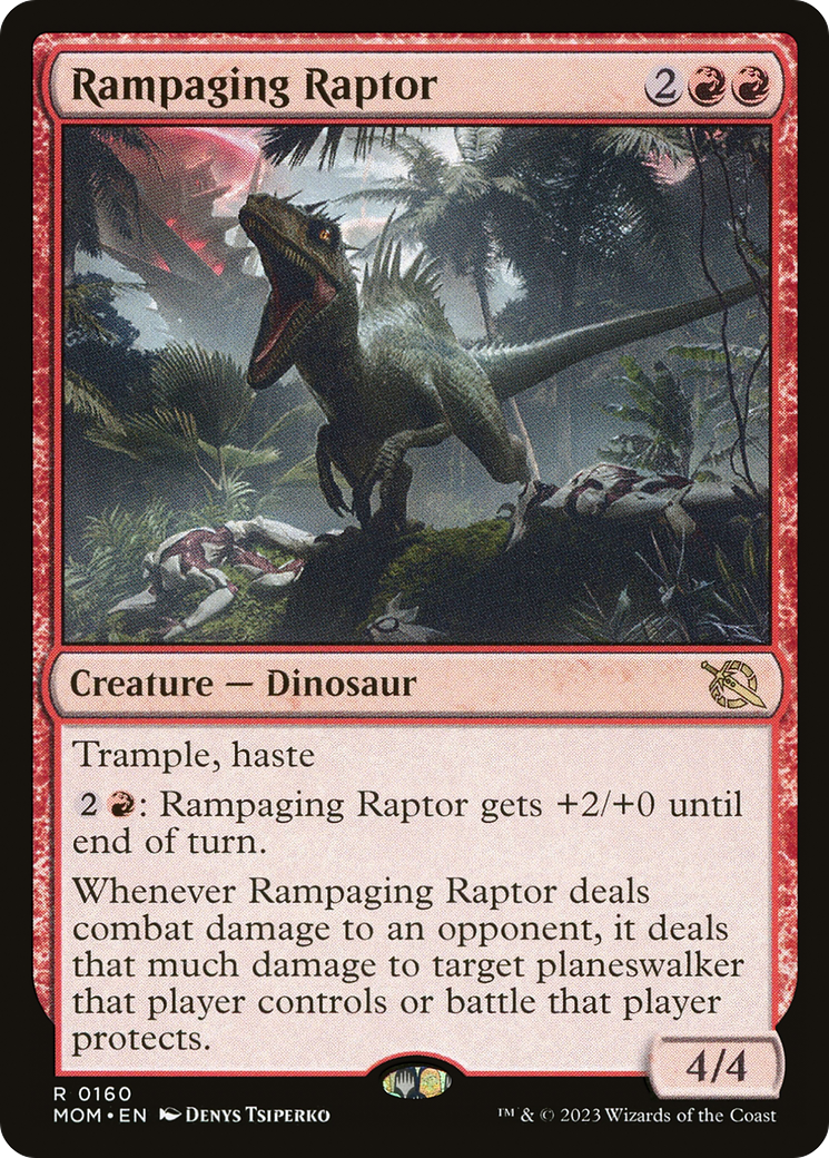 Rampaging Raptor [March of the Machine] | Gaming Infinity