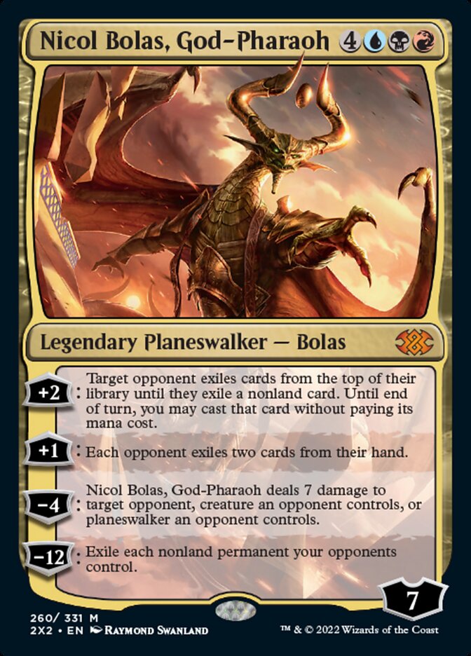 Nicol Bolas, God-Pharaoh [Double Masters 2022] | Gaming Infinity