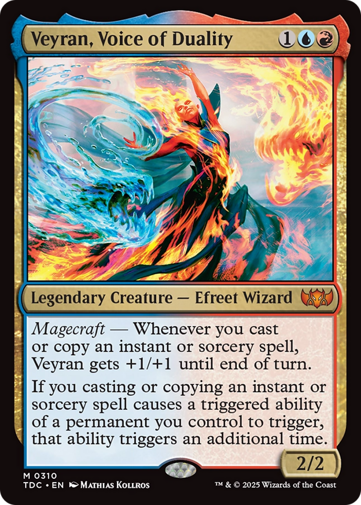 Veyran, Voice of Duality [Tarkir: Dragonstorm Commander] | Gaming Infinity