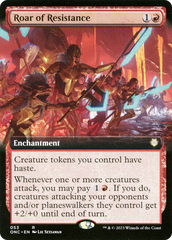 Roar of Resistance (Extended Art) [Phyrexia: All Will Be One Commander] | Gaming Infinity