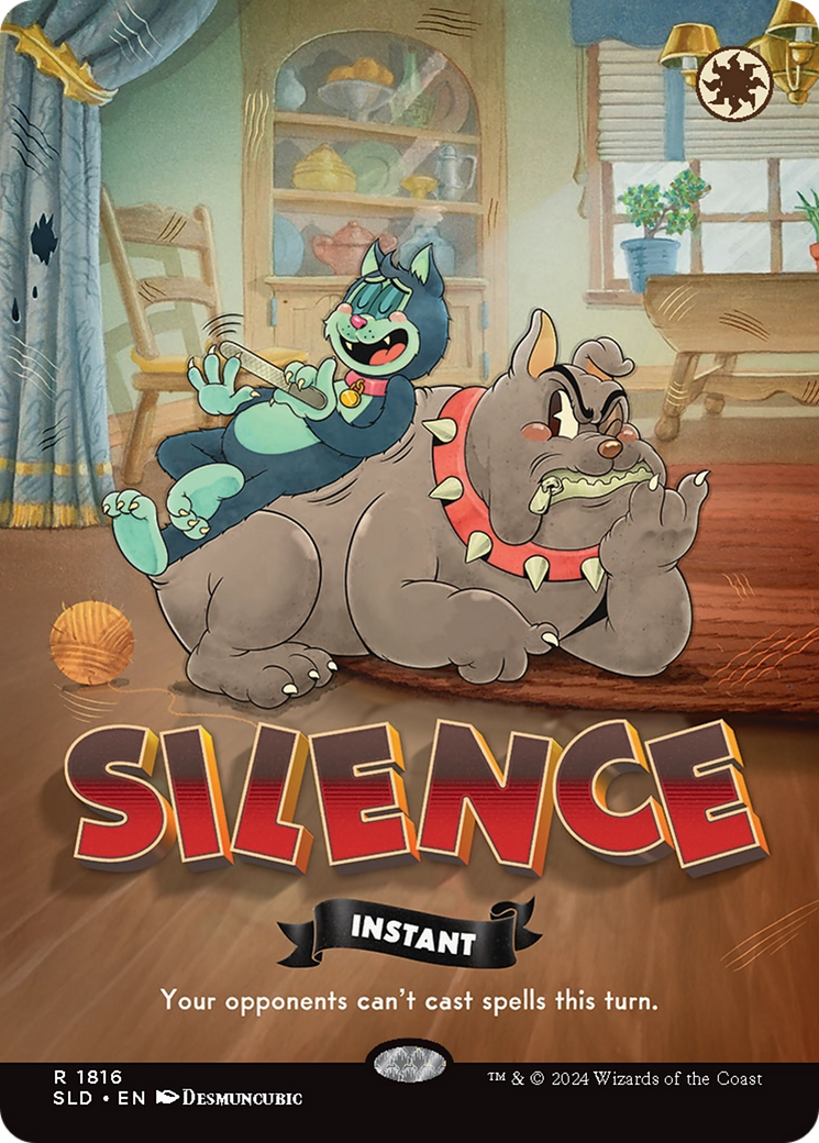 Silence (1816) (Rainbow Foil) [Secret Lair Drop Series] | Gaming Infinity