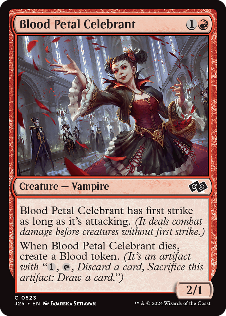 Blood Petal Celebrant [Foundations Jumpstart] | Gaming Infinity