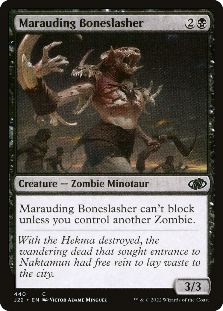 Marauding Boneslasher [Jumpstart 2022] | Gaming Infinity