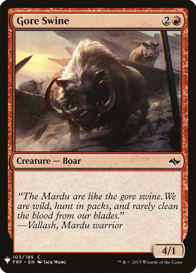 Gore Swine [Mystery Booster] | Gaming Infinity