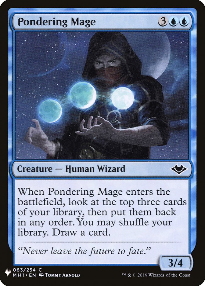 Pondering Mage [Mystery Booster] | Gaming Infinity