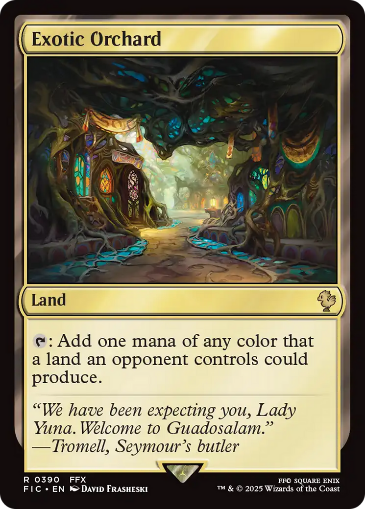 Exotic Orchard [FINAL FANTASY Commander] | Gaming Infinity