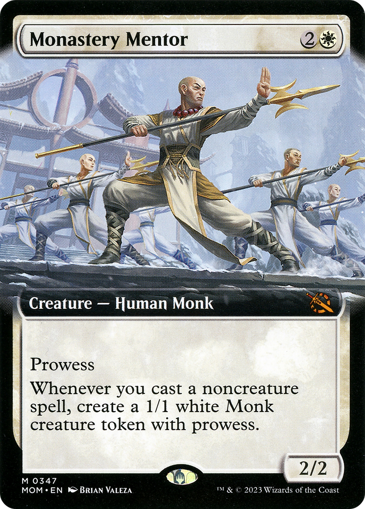 Monastery Mentor (Extended Art) [March of the Machine] | Gaming Infinity