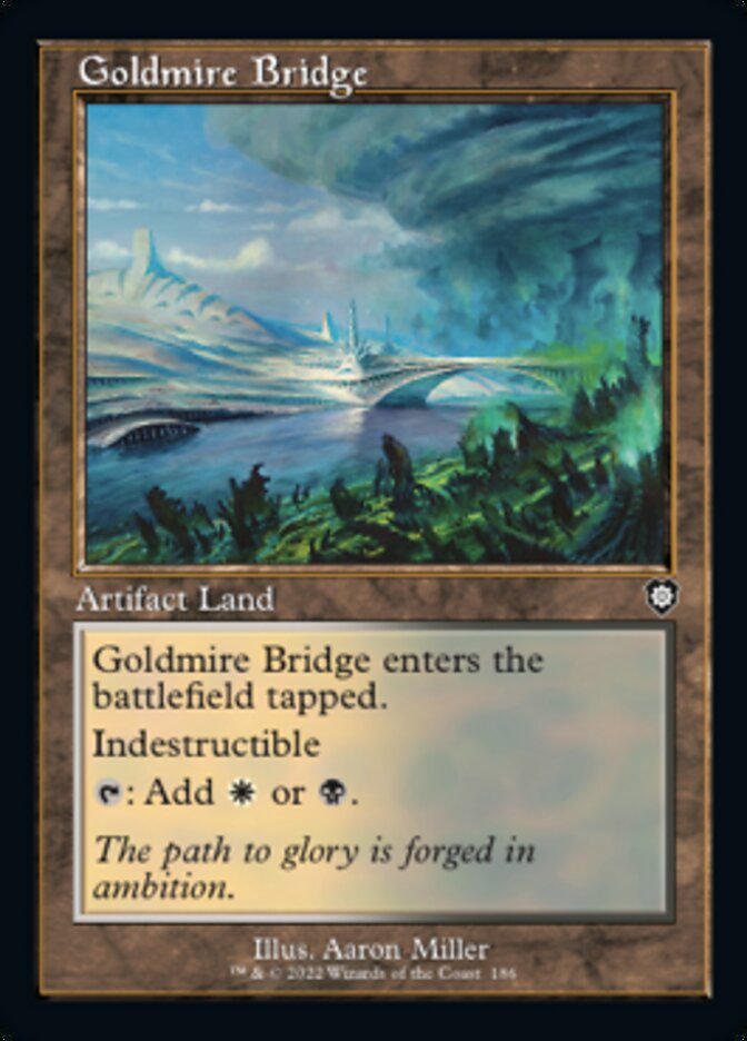 Goldmire Bridge (Retro) [The Brothers' War Commander] | Gaming Infinity