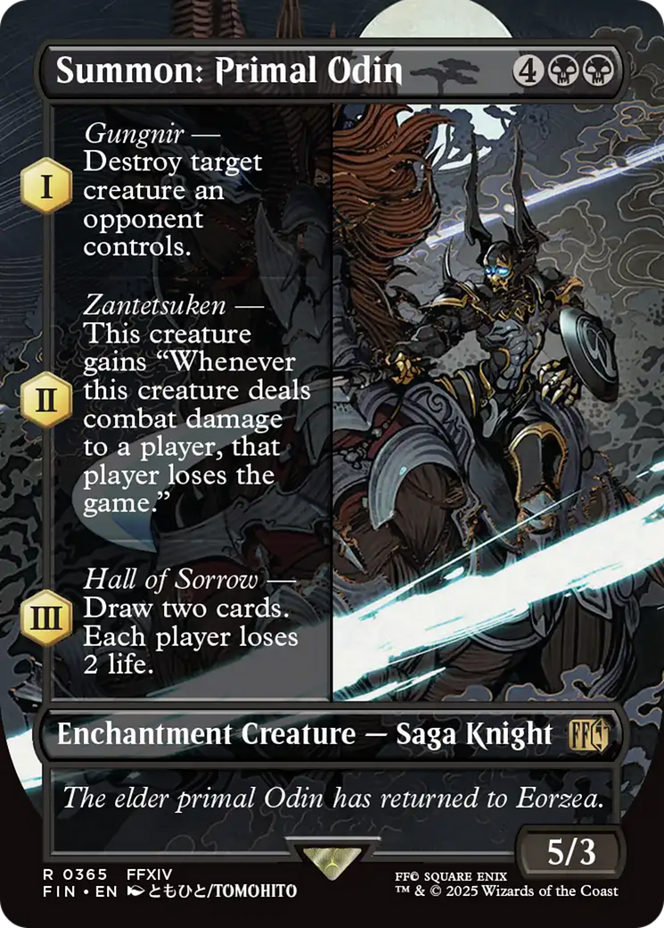 Summon: Primal Odin (Borderless) [FINAL FANTASY] | Gaming Infinity