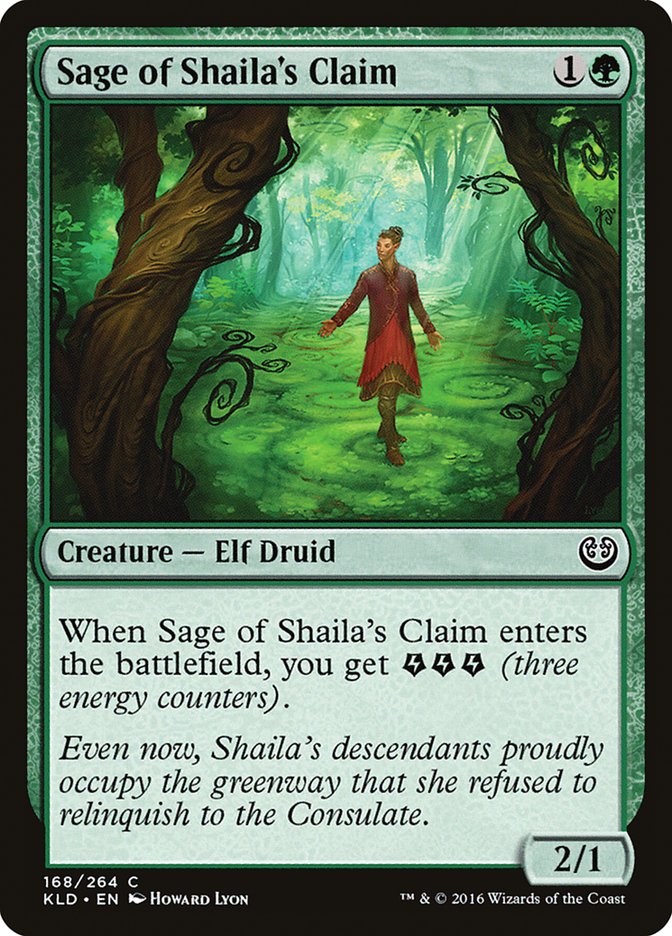 Sage of Shaila's Claim [Kaladesh] | Gaming Infinity