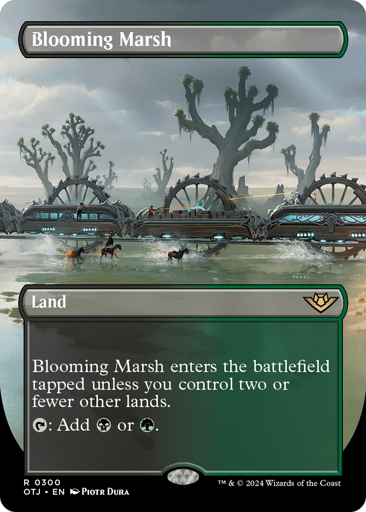 Blooming Marsh (Borderless) [Outlaws of Thunder Junction] | Gaming Infinity