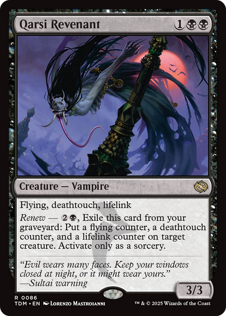 Qarsi Revenant [Tarkir: Dragonstorm] | Gaming Infinity