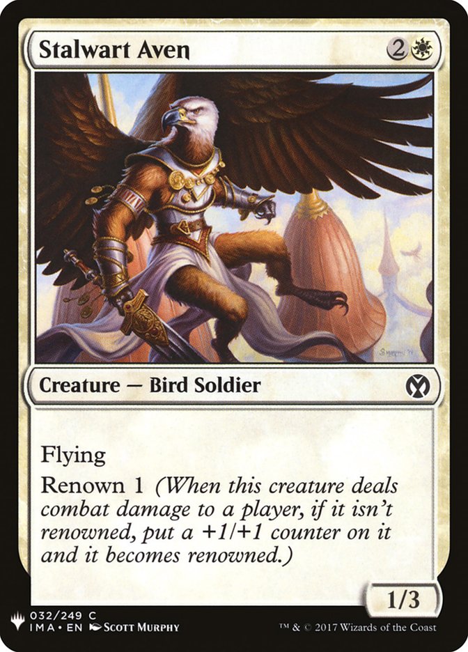 Stalwart Aven [Mystery Booster] | Gaming Infinity