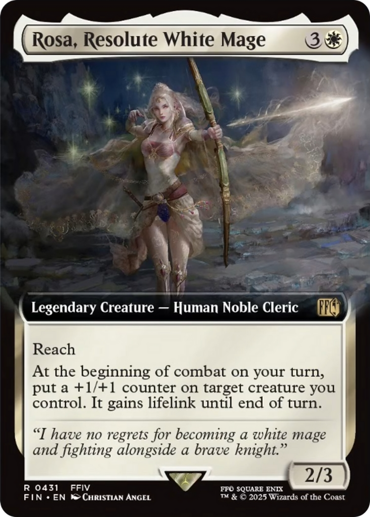Rosa, Resolute White Mage (Extended Art) [FINAL FANTASY] | Gaming Infinity