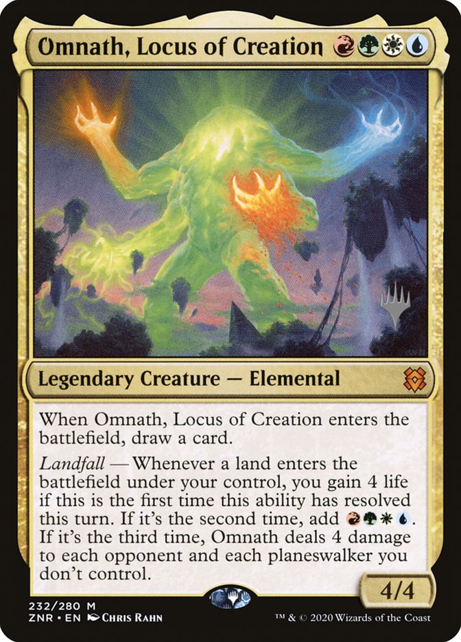 Omnath, Locus of Creation (Promo Pack) [Zendikar Rising Promos] | Gaming Infinity