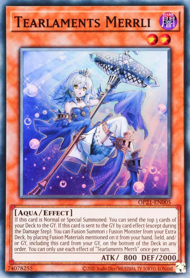 Tearlaments Merrli [OP21-EN005] Super Rare | Gaming Infinity