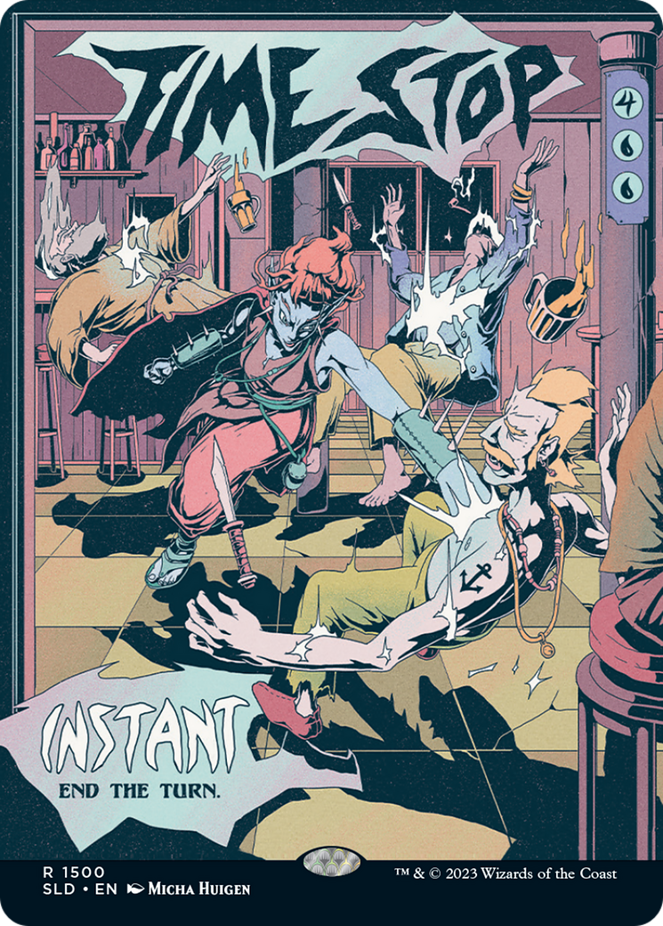 Time Stop (Rainbow Foil) [Secret Lair Drop Series] | Gaming Infinity