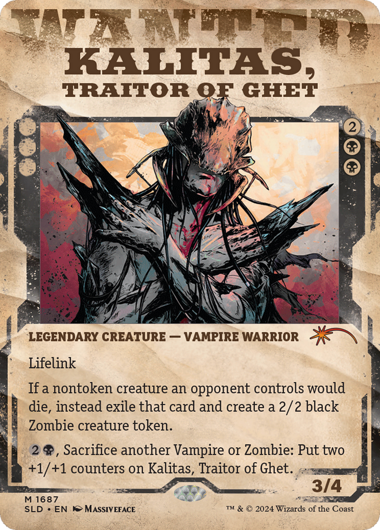 Kalitas, Traitor of Ghet [Secret Lair Drop Series] | Gaming Infinity