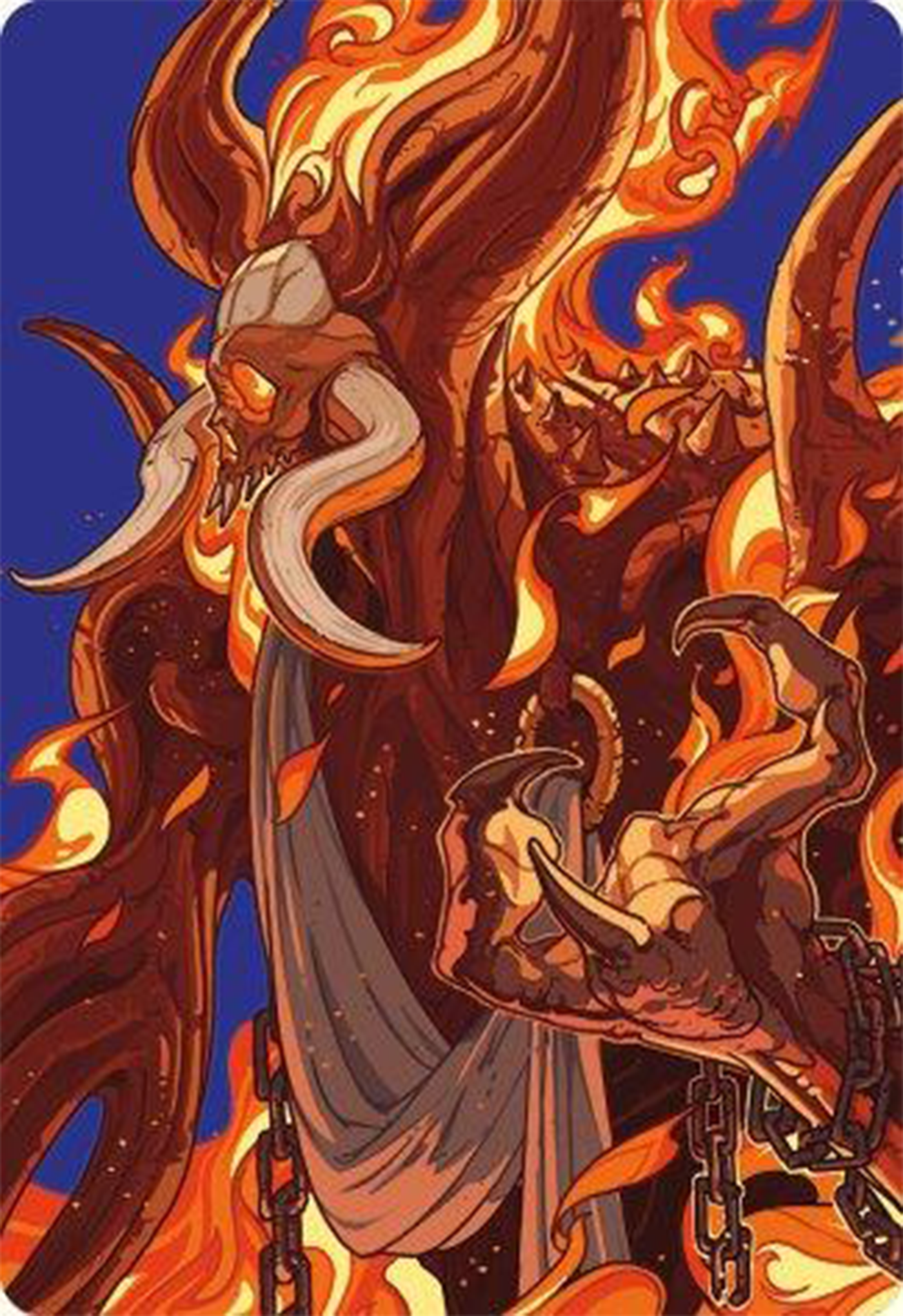 Phlage, Titan of Fire's Fury Art Card [Modern Horizons 3 Art Series] | Gaming Infinity