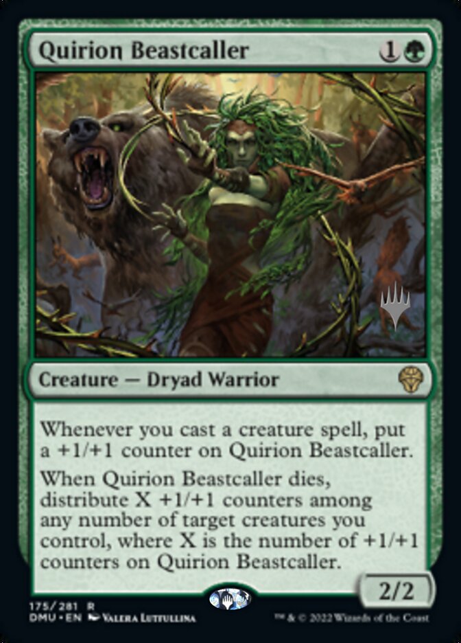 Quirion Beastcaller (Promo Pack) [Dominaria United Promos] | Gaming Infinity