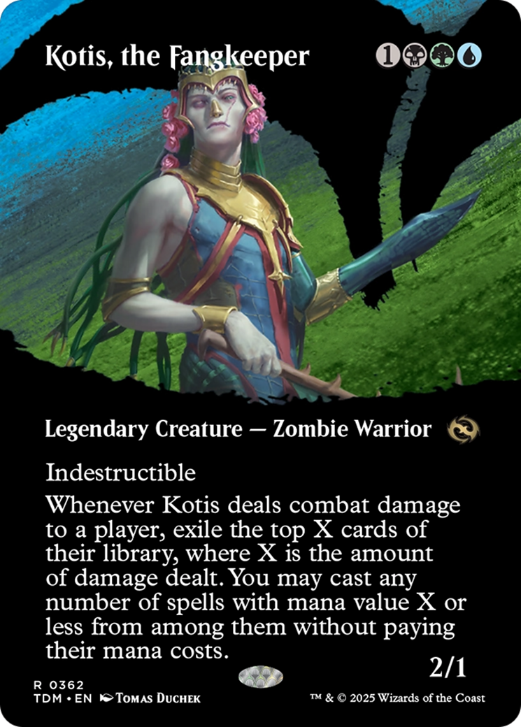 Kotis, the Fangkeeper (Borderless) [Tarkir: Dragonstorm] | Gaming Infinity