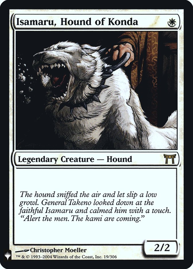 Isamaru, Hound of Konda [Mystery Booster] | Gaming Infinity