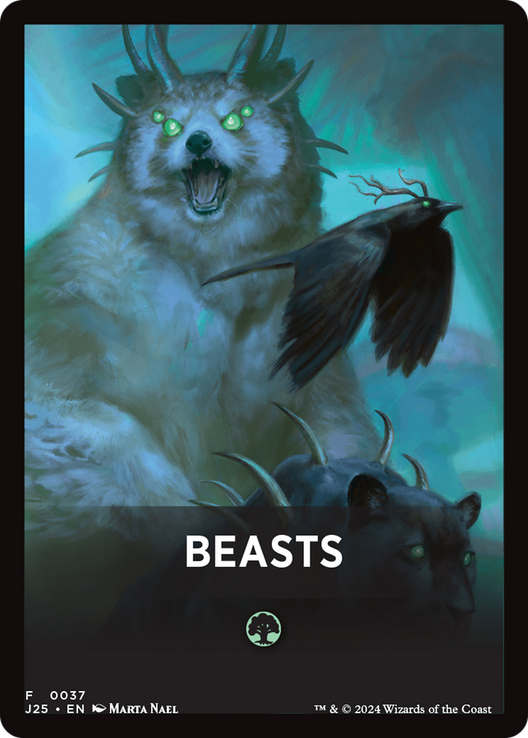 Beasts Theme Card [Foundations Jumpstart Front Cards] | Gaming Infinity