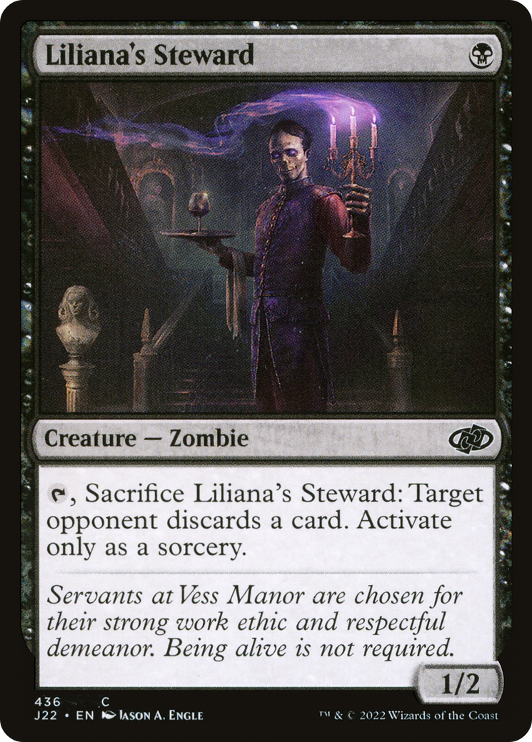 Liliana's Steward [Jumpstart 2022] | Gaming Infinity