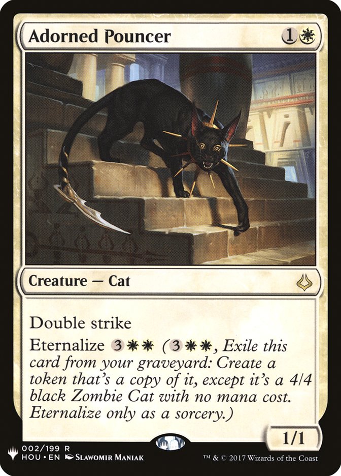 Adorned Pouncer [Mystery Booster] | Gaming Infinity
