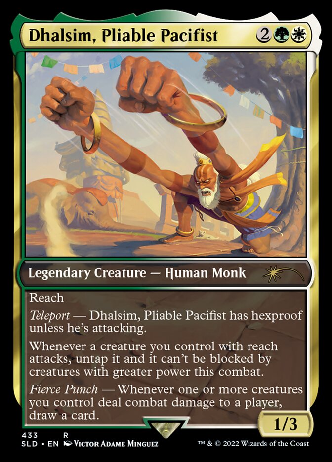 Dhalsim, Pliable Pacifist [Secret Lair Drop Series] | Gaming Infinity