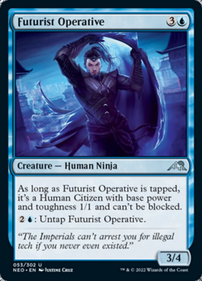 Futurist Operative [Kamigawa: Neon Dynasty] | Gaming Infinity