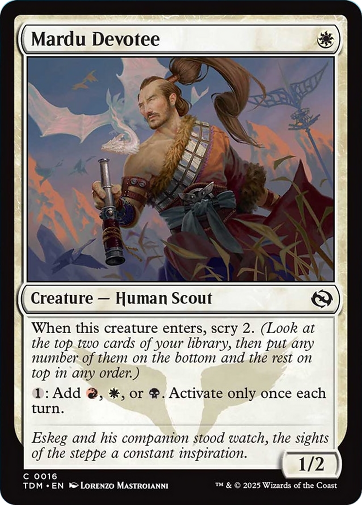 Mardu Devotee [Tarkir: Dragonstorm] | Gaming Infinity