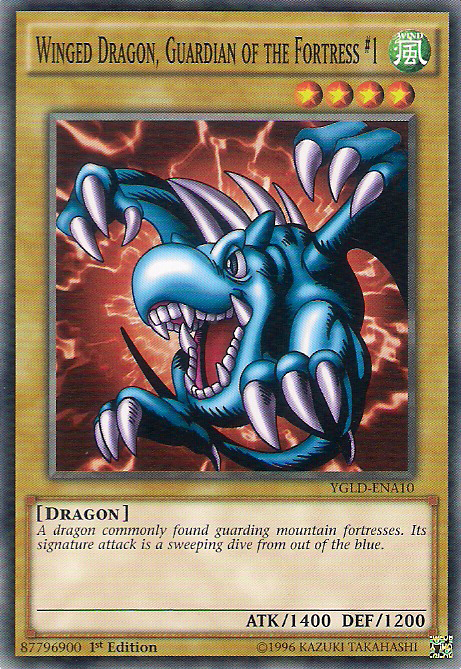 Winged Dragon, Guardian of the Fortress #1 [YGLD-ENA10] Common | Gaming Infinity