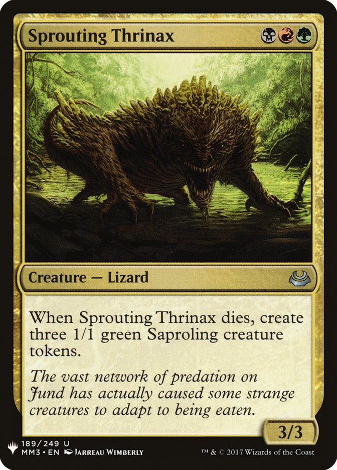 Sprouting Thrinax [Mystery Booster] | Gaming Infinity