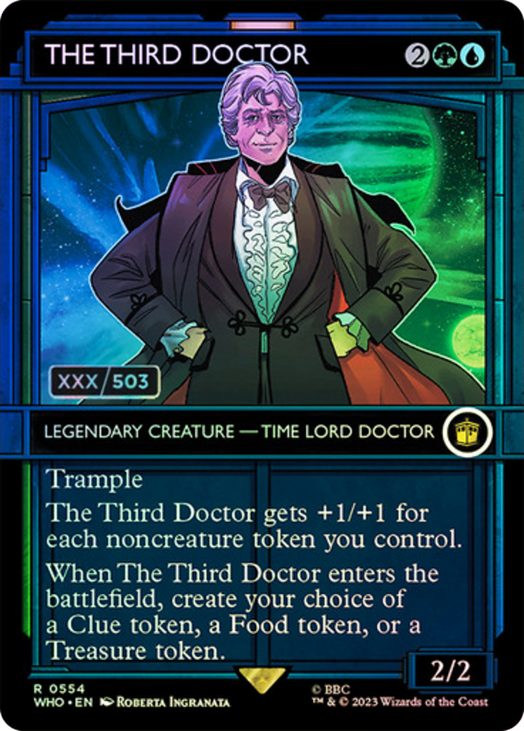 The Third Doctor (Serial Numbered) [Doctor Who] | Gaming Infinity