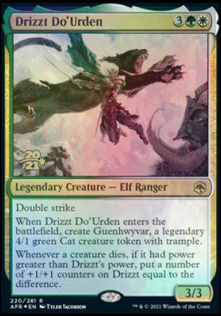 Drizzt Do'Urden [Dungeons & Dragons: Adventures in the Forgotten Realms Prerelease Promos] | Gaming Infinity