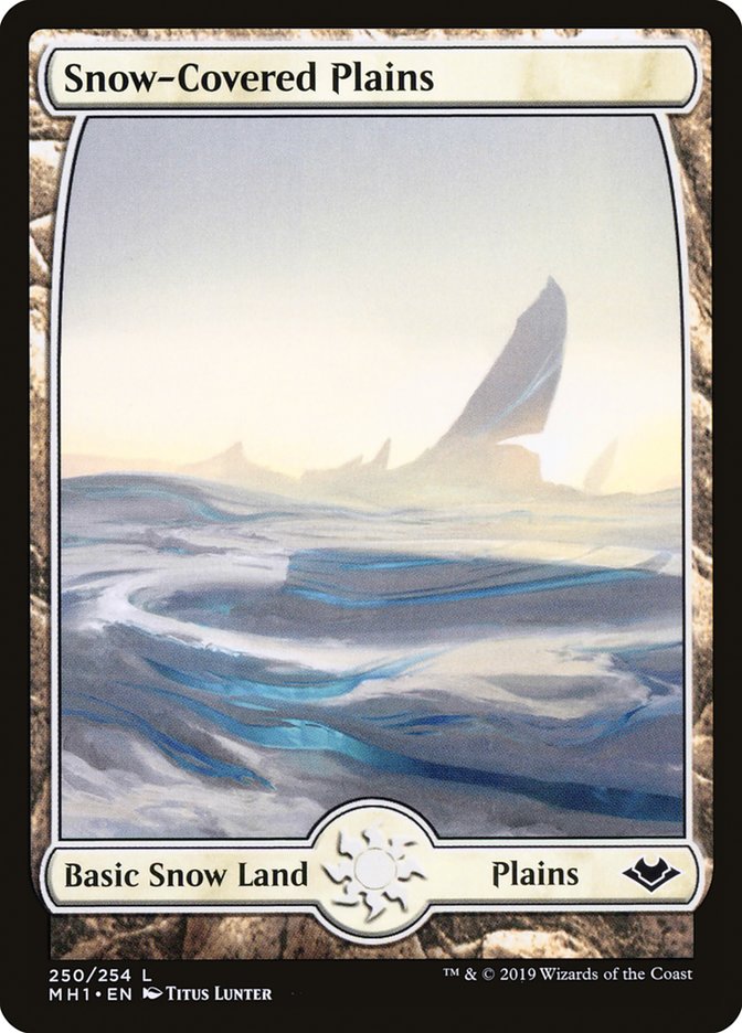 Snow-Covered Plains [Modern Horizons] | Gaming Infinity