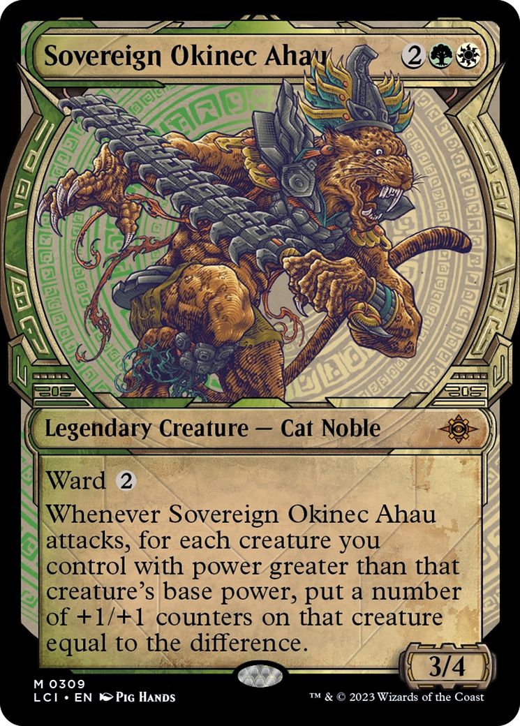 Sovereign Okinec Ahau (Showcase) [The Lost Caverns of Ixalan] | Gaming Infinity