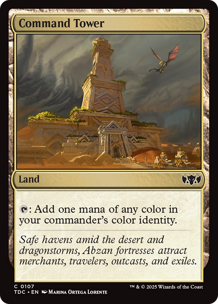 Command Tower [Tarkir: Dragonstorm Commander] | Gaming Infinity