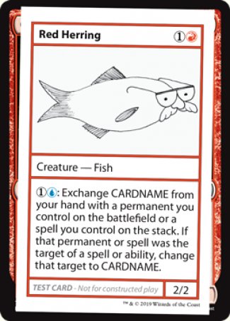 Red Herring (2021 Edition) [Mystery Booster Playtest Cards] | Gaming Infinity